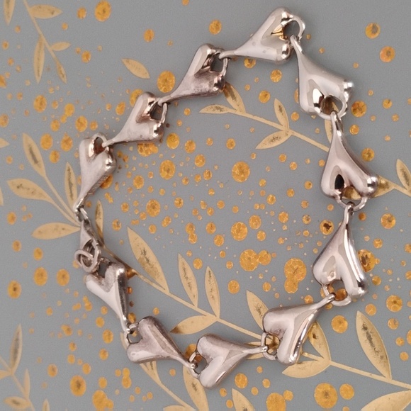 Robert Lee Morris Sterling Silver Heart Bracelet - Picture 14 of 14